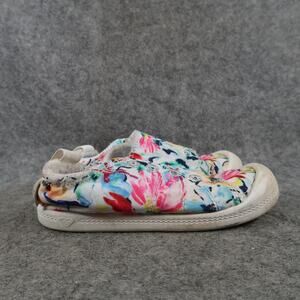 Roxy Shoes Kids Toddler 10 Sneakers Bayshore Hook N Loop Colorful Easy On Casual